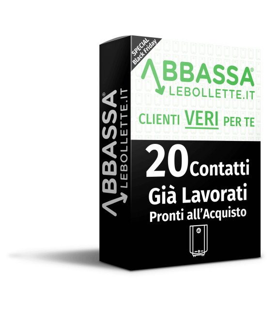 Pacchetto 20 Contatti Caldaie Special Black Friday