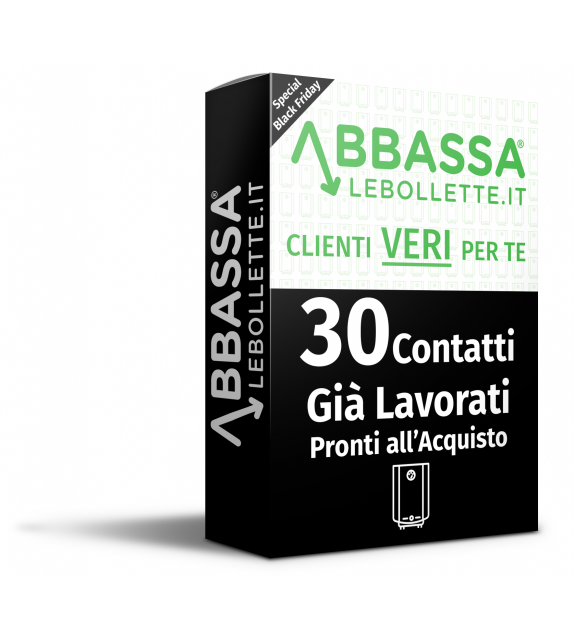 Pacchetto 30 contatti non profilati